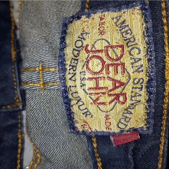 Dear John Distressed Playback Jeans - Picture 10 of 11